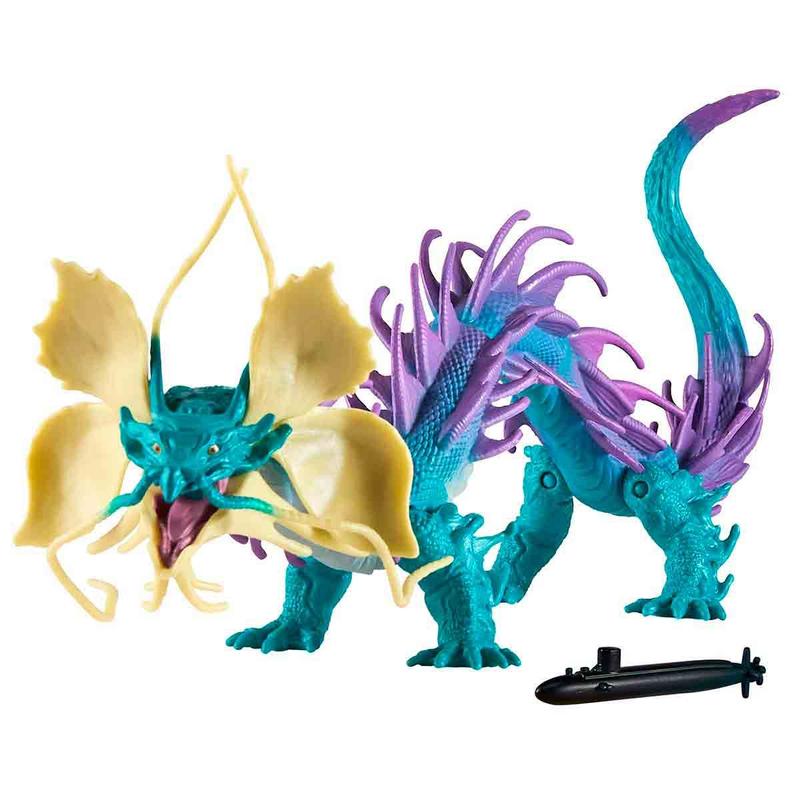 Boneco Tiamat de 15cm com Submarino - Godzilla Novo Império
